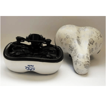 SIODŁO JET AZ-92BF-1A PERŁOWE W KWIATY