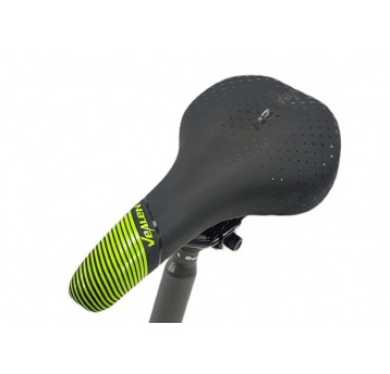 SIODŁO JET WL-1138-3 CZARNO-ZIELONE