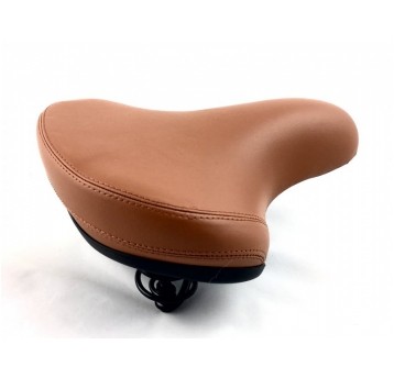 SIODŁO NA SPRĘŻYNIE BRĄZ