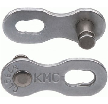 SPINKA ŁAŃCUCHA KMC 9rz NR EPT SREBRNA opak=10szt