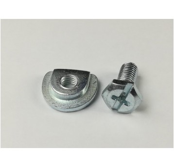 ŚRUBA+PÓŁKSIĘŻYC DO HAKA PRZERZUTKI opak=10szt