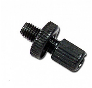 ŚRUBA REG. DŹW. HAM. ALU M7, CZARNA opak=10szt