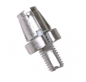 ŚRUBA REG. DŹW. HAM. ALU M7 SREBRNA opak=20szt