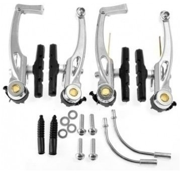 SZCZĘKI HAM. V-BRAKE YX-C230 ALU 110mm IMBUS SREBR