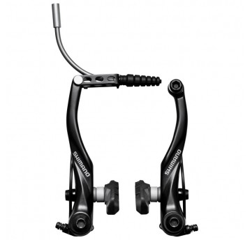 SZCZĘKI HAMULCA PRZÓD SHIMANO BR-T4000 CZARNE 1par
