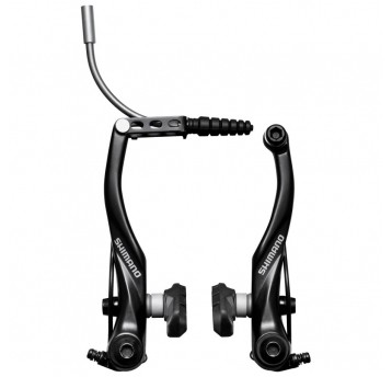 SZCZĘKI HAMULCA TYŁ SHIMANO BR-T4000 CZARNE 1par