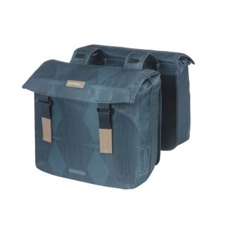 TORBA NA BAGAŻNIK BASIL DOUBLE 40-49L ESTATE BLUE