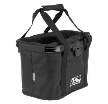 TORBA NA KIER. CLIP M-WAVE UTRECHT FOLD CZARNA