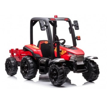 TRAKTOR NA AKUMULATOR CZERWONY 24V