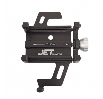 UCHWYT NA TELEFON JET-735 55-95mm CZARNY