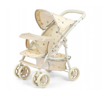 WÓZEK DLA LALEK KATE NATURE