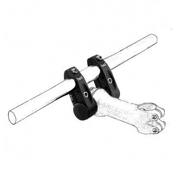 WSPORNIK KIER. TRANZ-X - ADAPTER ALU CZARNY