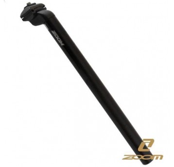 WSPORNIK SIODŁA 25,8x400 ALU CZARNY ZOOM SP-C212