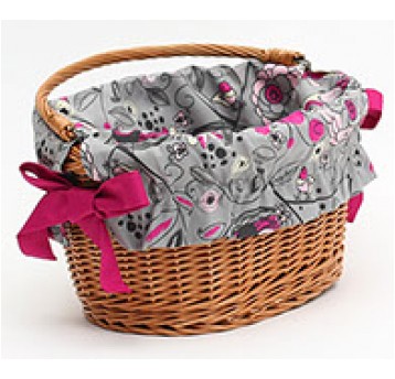 WYŚCIÓŁKA DO KOSZA 380.002 SOWY RÓŻ-SZAR