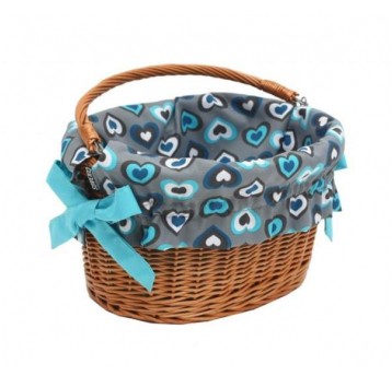 WYŚCIÓŁKA DO KOSZA SERCA HEARTS TURKUS 601.002