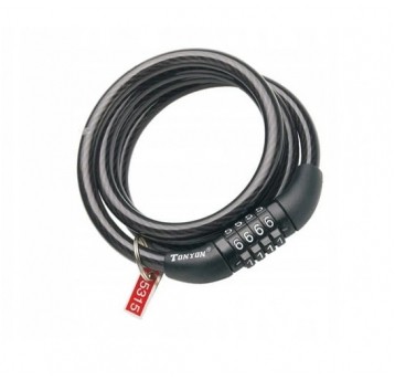 ZAMKNIĘCIE 120cm/8mm TY532-8 SZYFR SPIRALA