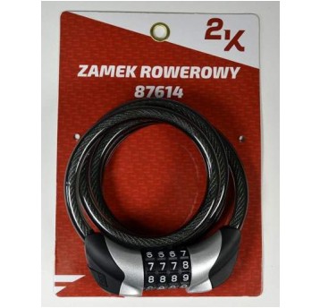 ZAMKNIĘCIE 2K 120cm/10mm SZYFR/LED 87614