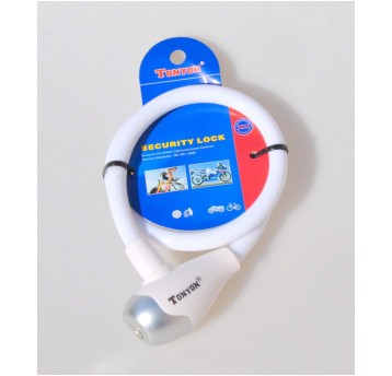 ZAMKNIĘCIE 65cm/12mm TY4505 PĘTLA BIAŁY