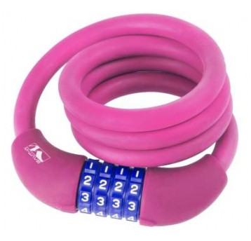 ZAMKNIĘCIE M-WAVE 100cm/12mm SILIKON RÓŻ SZYFR