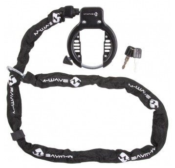 ZAMKNIĘCIE M-WAVE DO RAMY Z ŁAŃCUCHEM