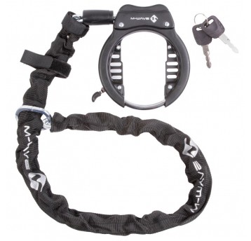 ZAMKNIĘCIE M-WAVE XL Z ŁAŃCUCHEM