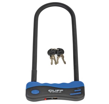 ZAMKNIĘCIE U-LOCK AUTHOR CLIFF 16,5X32 CZAR-NIEB