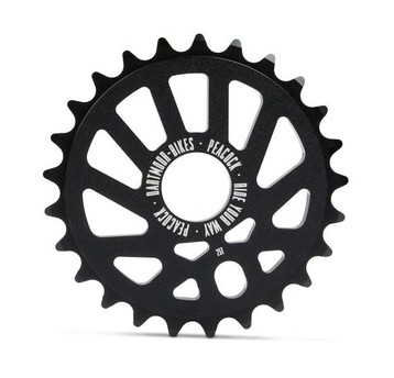 ZĘBATKA BMX 25T ALU CZARNA ANODOWANA